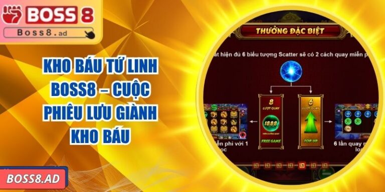 Kho Báu Tứ Linh BOSS8 – Cuộc Phiêu Lưu Giành Kho Báu